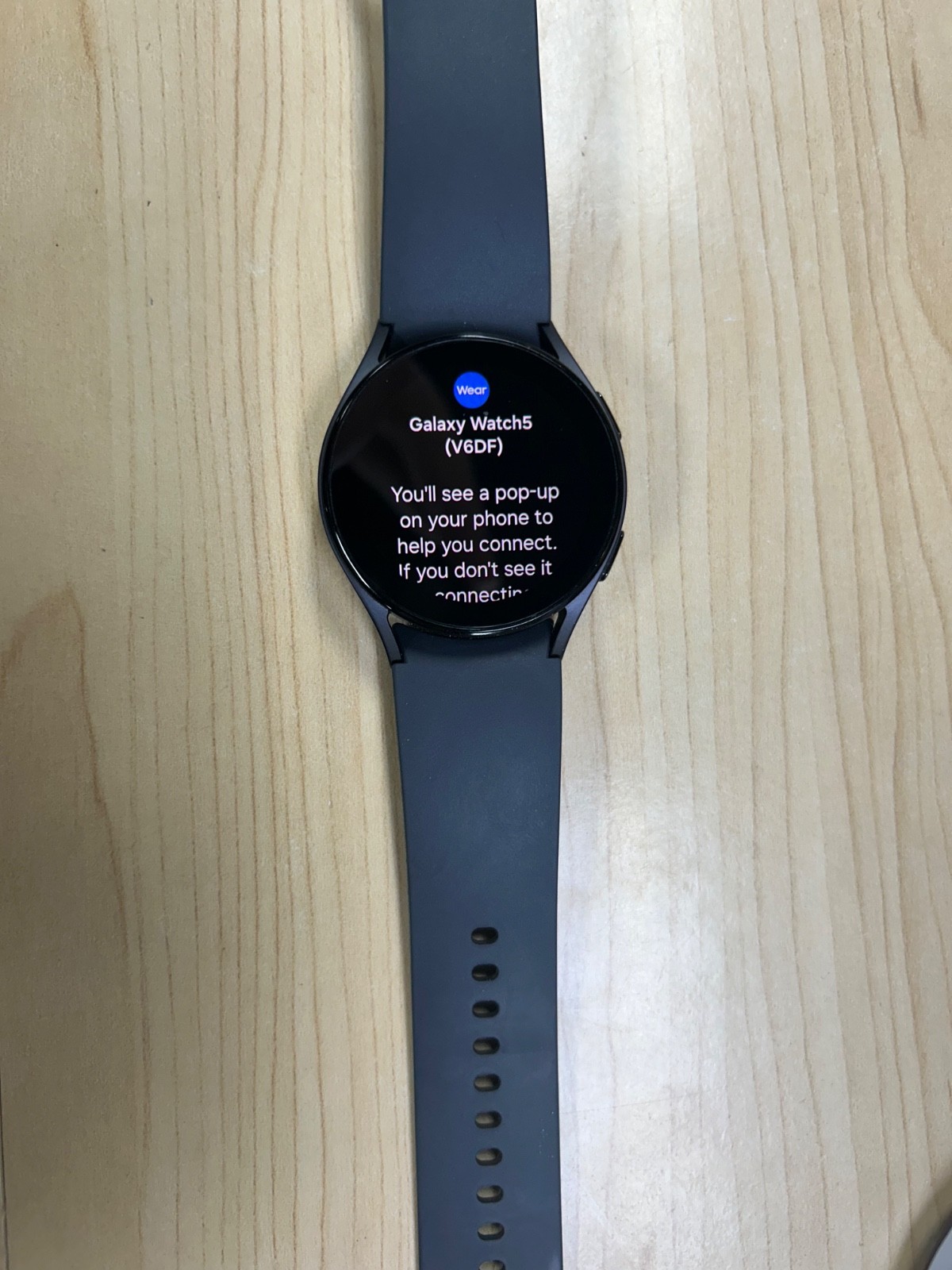 Samsung Galaxy Watch5 SM-R900 40mm Gray Aluminum Case with Graphite Sport…