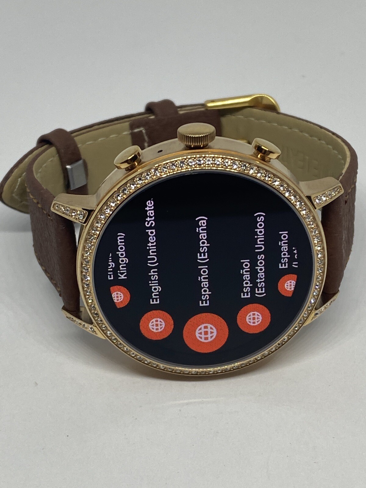 Fossil Gen 4 Authentic Digital Dial Smart Watch Custom Band FTW6011 AB479