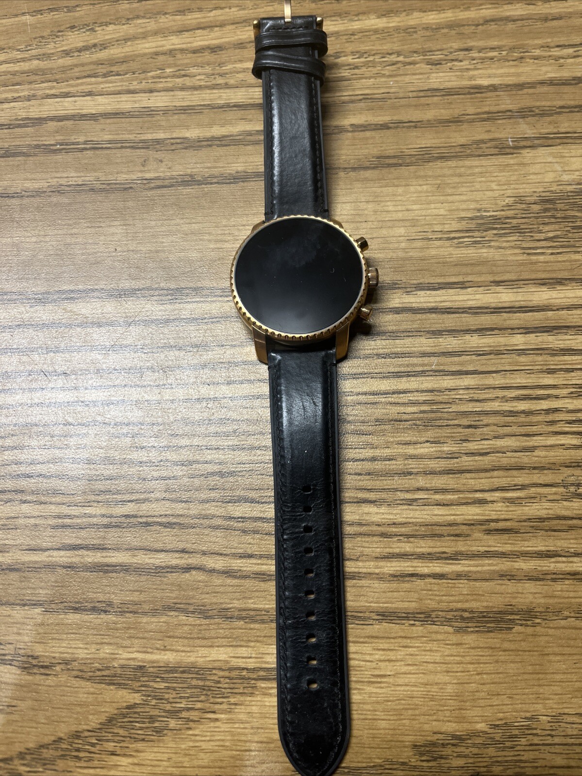 Fossil DW6F1 Gen 4 HR Smartwatch with Leather Band