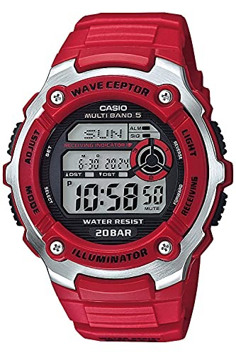 CASIO Watch Wave Ceptor WV-200R-4AJF Men’s Red NEW