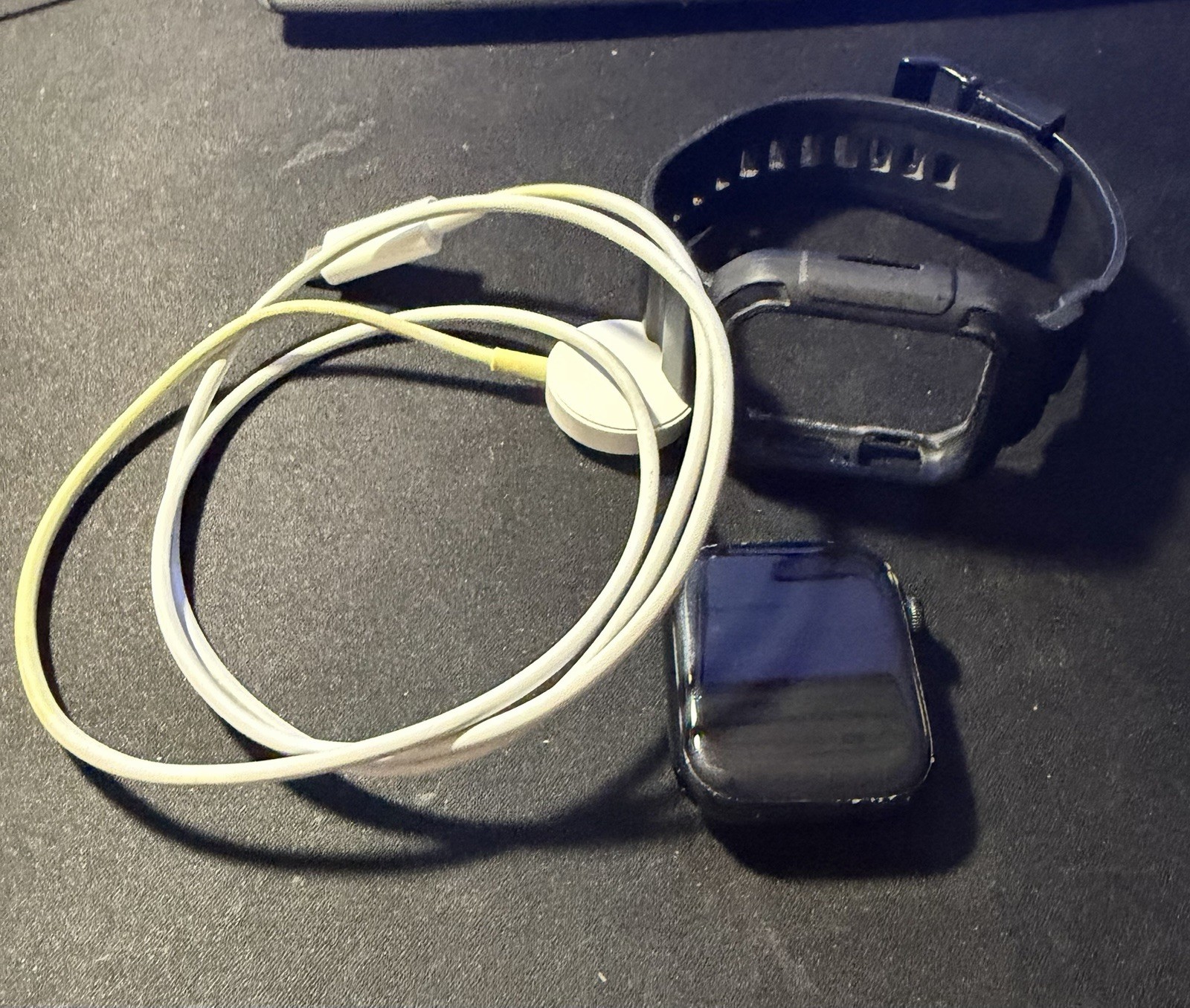 Apple Watch Series 7 45mm Blue Aluminum & ceramic Case Used Verizon Unlocked