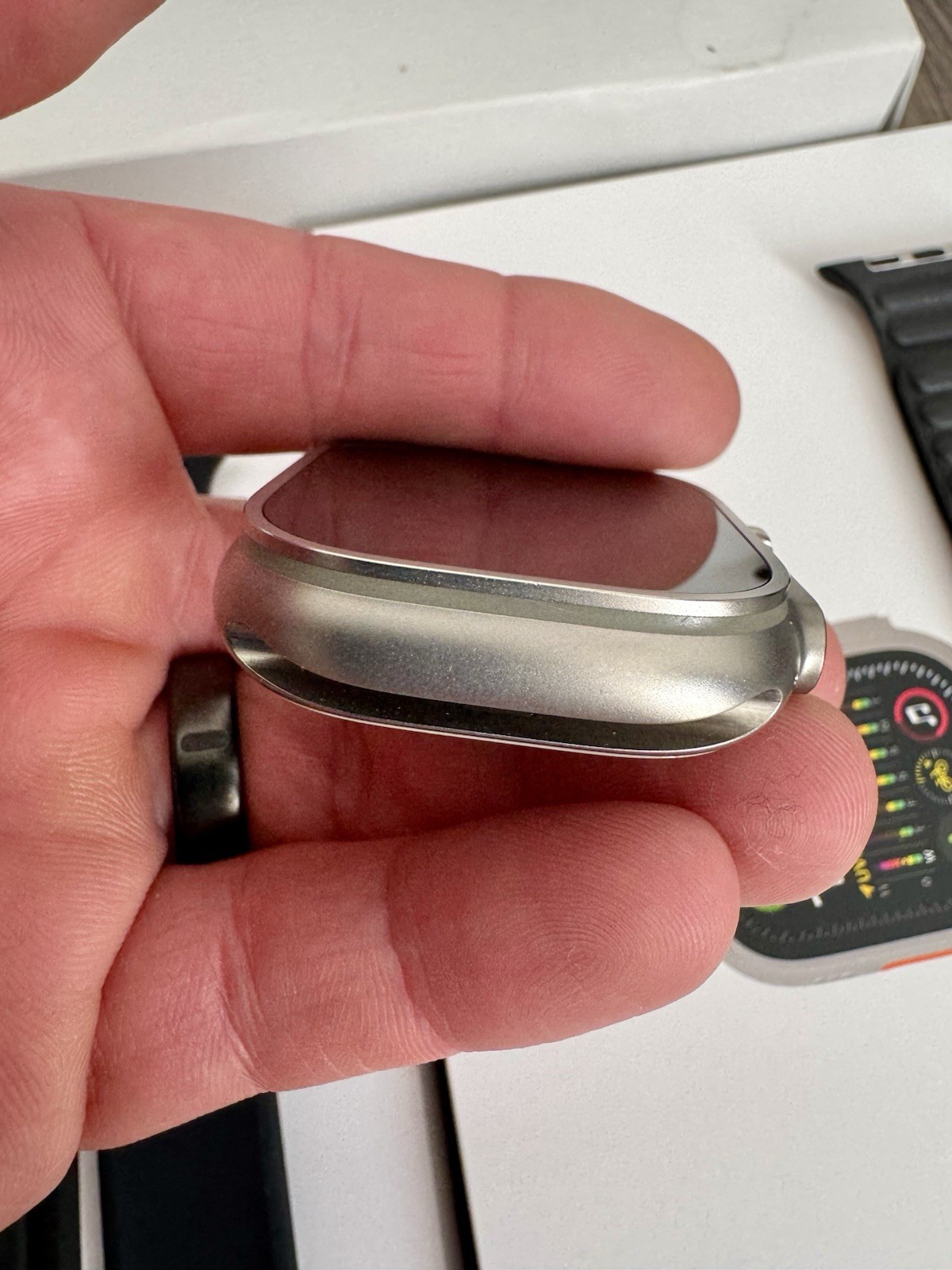 Apple Watch Ultra 2 49mm Titanium + Titanium, Leather, Loop Bracelets