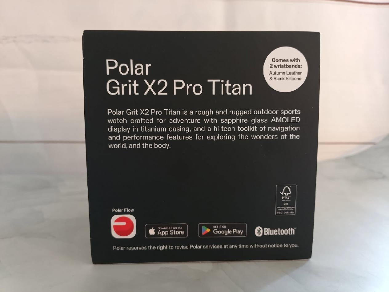 Polar Grit X2 Titan Bronze premium outdoor gps smartwatch leather NEW multisport
