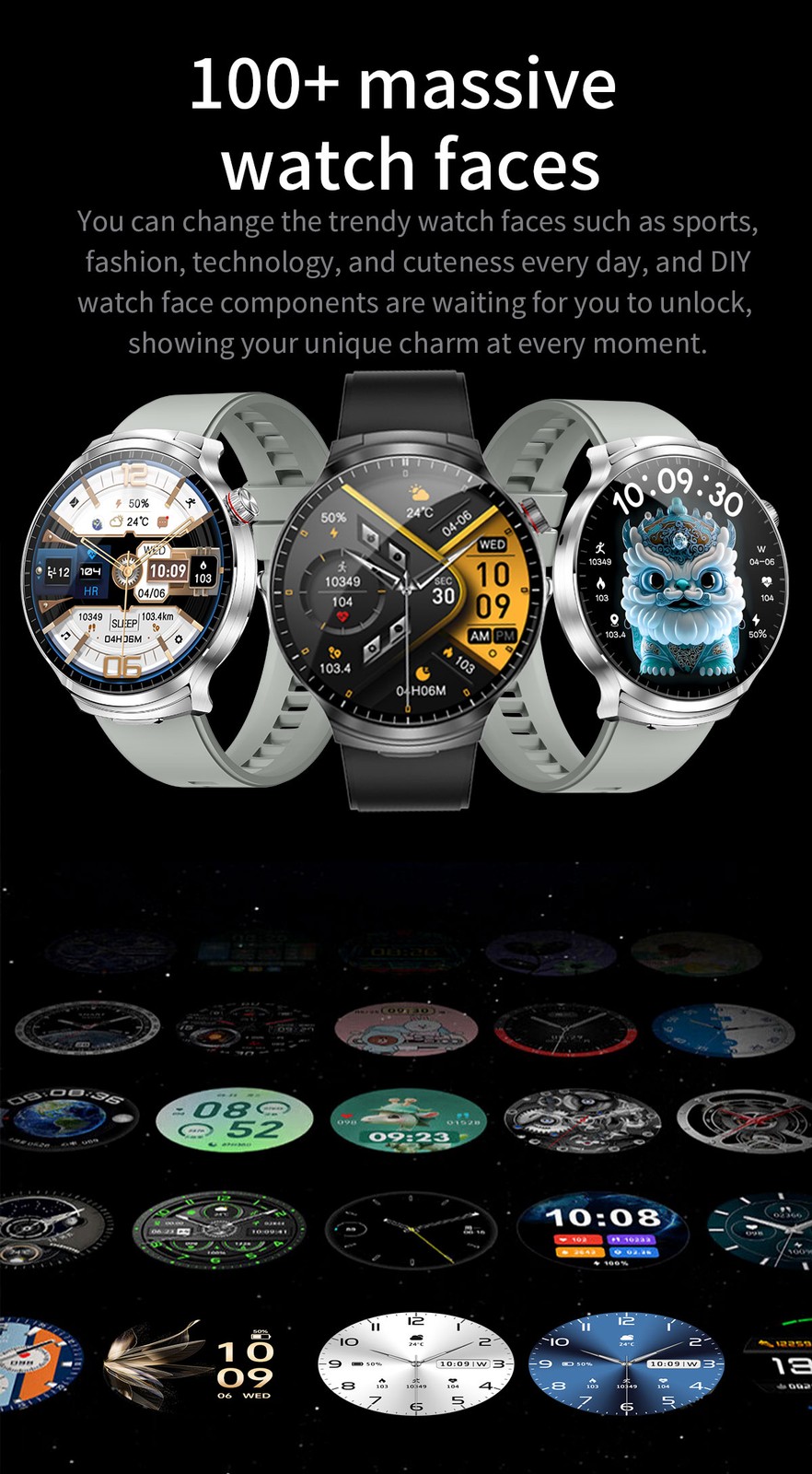 2 In 1 TWS Headset Smart Watch Men Women Sport Fitness Watches Music Smartwatch