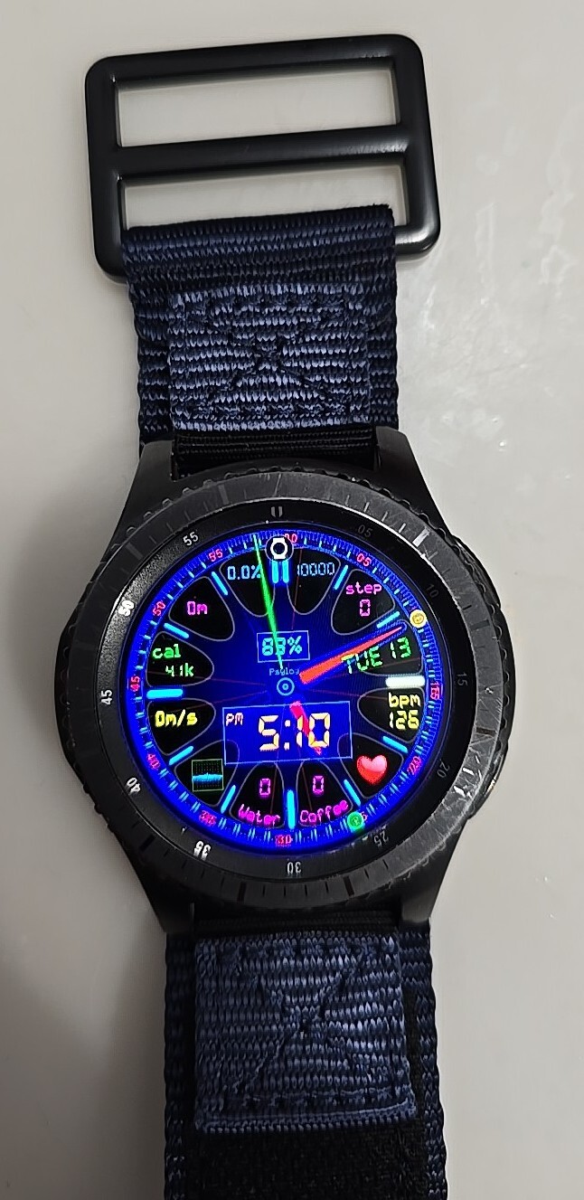 Samsung Galaxy Gear S3 Frontier Smart Watch SM-R760 Bluetooth WiFi 46mm 1 BAND