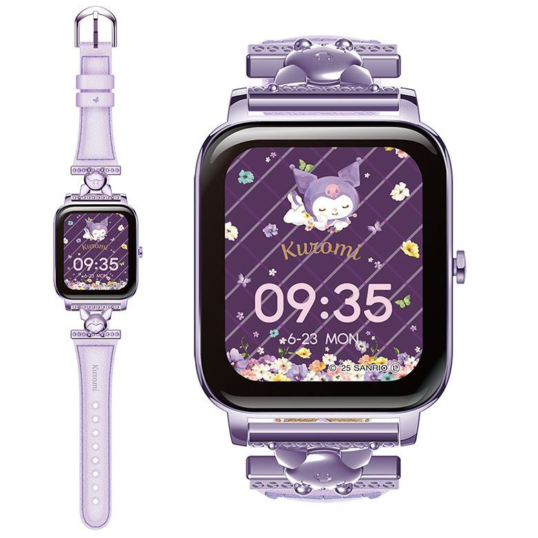 GREEN HOUSE Smart Watch Sanrio Characters Kuromi GH-SMWL-KU JP japan NEW