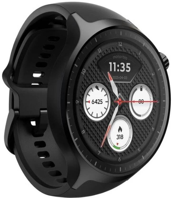 Motorola Moto Watch Smartwatch 2026 XT2547 Built-in GPS, Waterproof, Moto AI