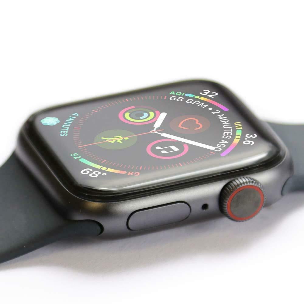 Fr Apple Watch Series Ultra 9 8 7 6 3D Edge Tempered Glass Full Screen Protector