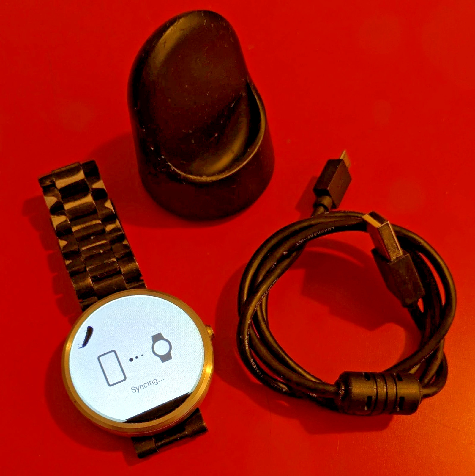 Moto 360 Smartwatch 1st Generation, Wireless, Android Wear