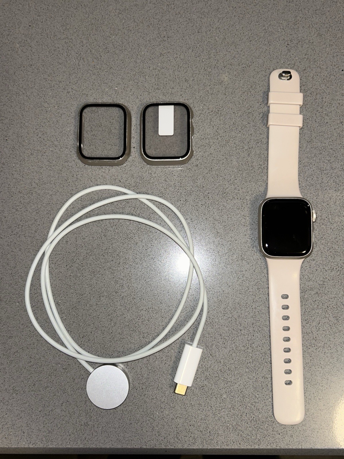 Apple Watch Series 8 Cellular WiFi 41mm Rose Gold Stainless Steel EXCELLENT