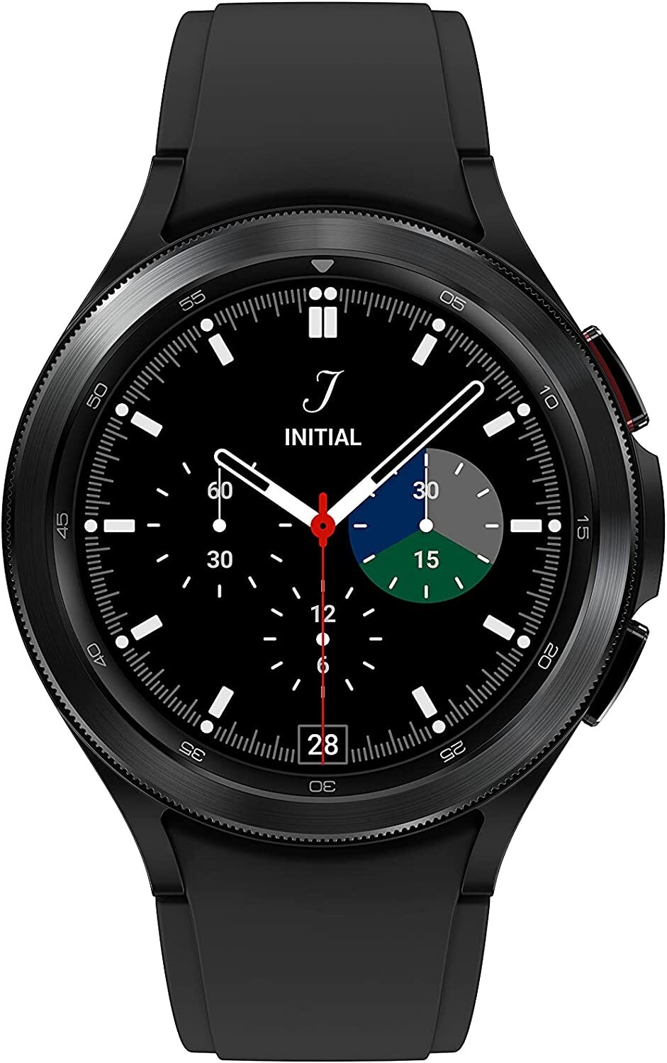 Samsung Galaxy Watch4 Classic Stainless Steel Smartwatch 46mm LTE – Black
