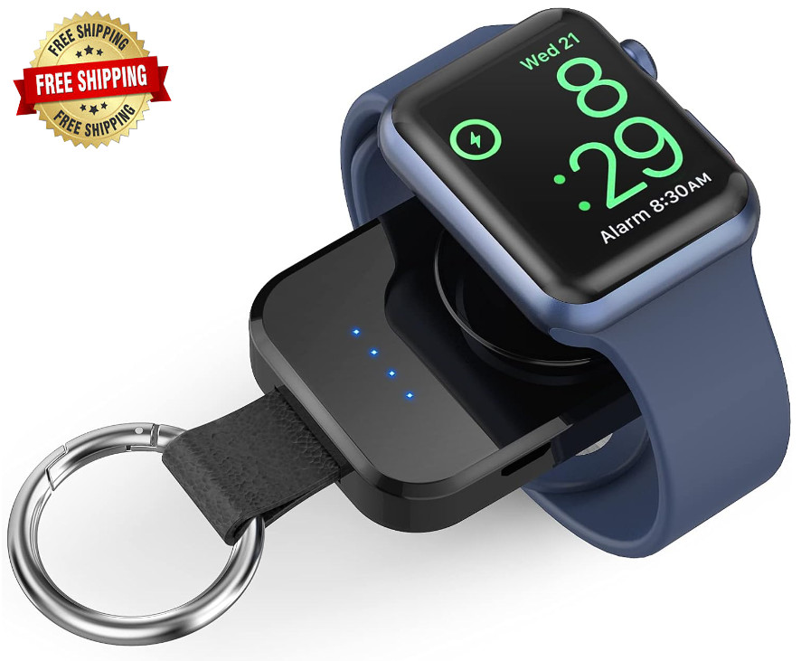 Cargador inalámbrico portátil para Apple Watch 8/UItra/7/6/5/4/3/2/SE/Nike NUEVO