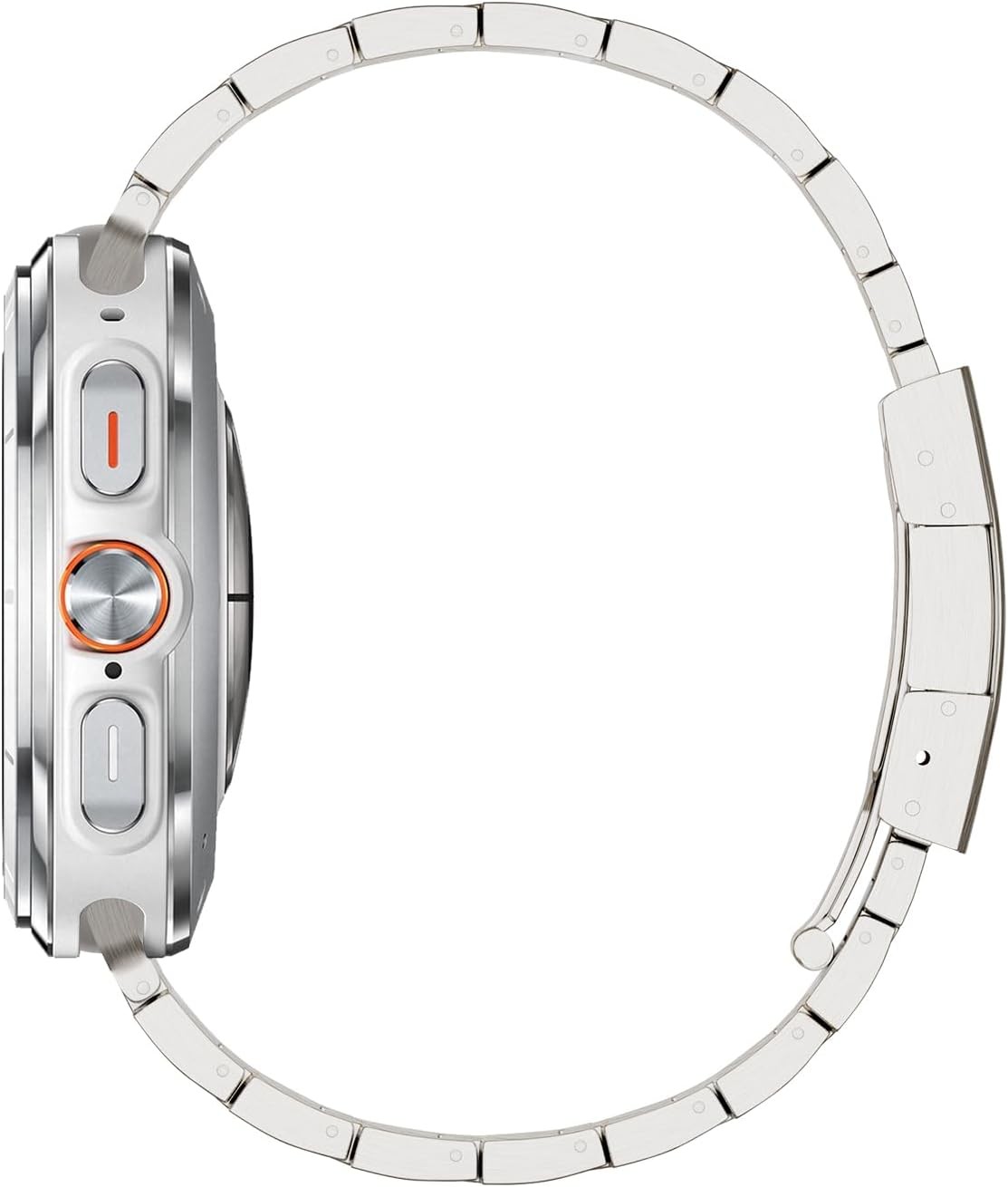 Titanium Strap Compatible with Samsung Galaxy Watch Ultra 2 2026 Silver