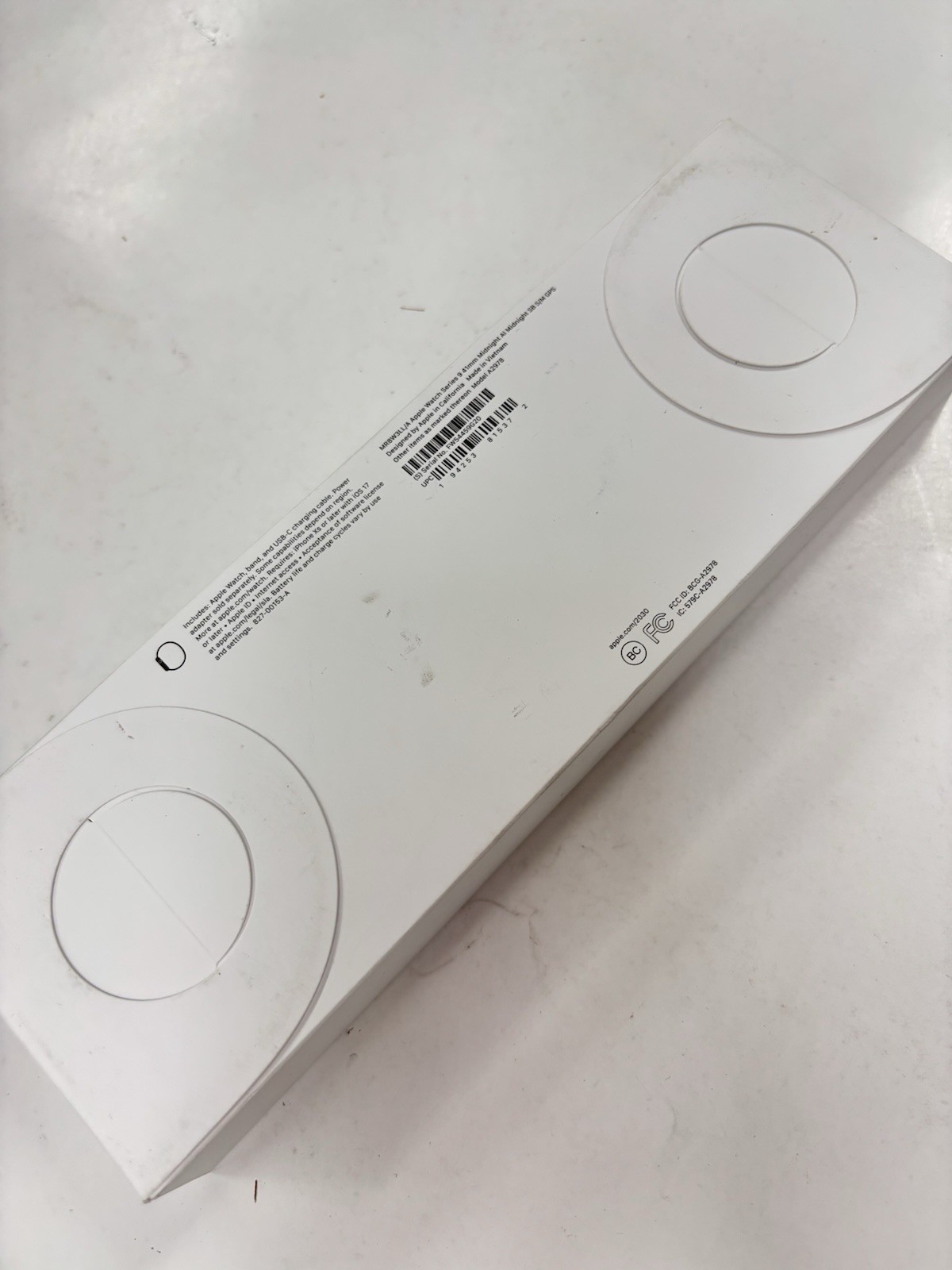Apple Watch Series 9 Midnight 41mm w/Small Sport Band MR8W3LL/A A2978 Sealed