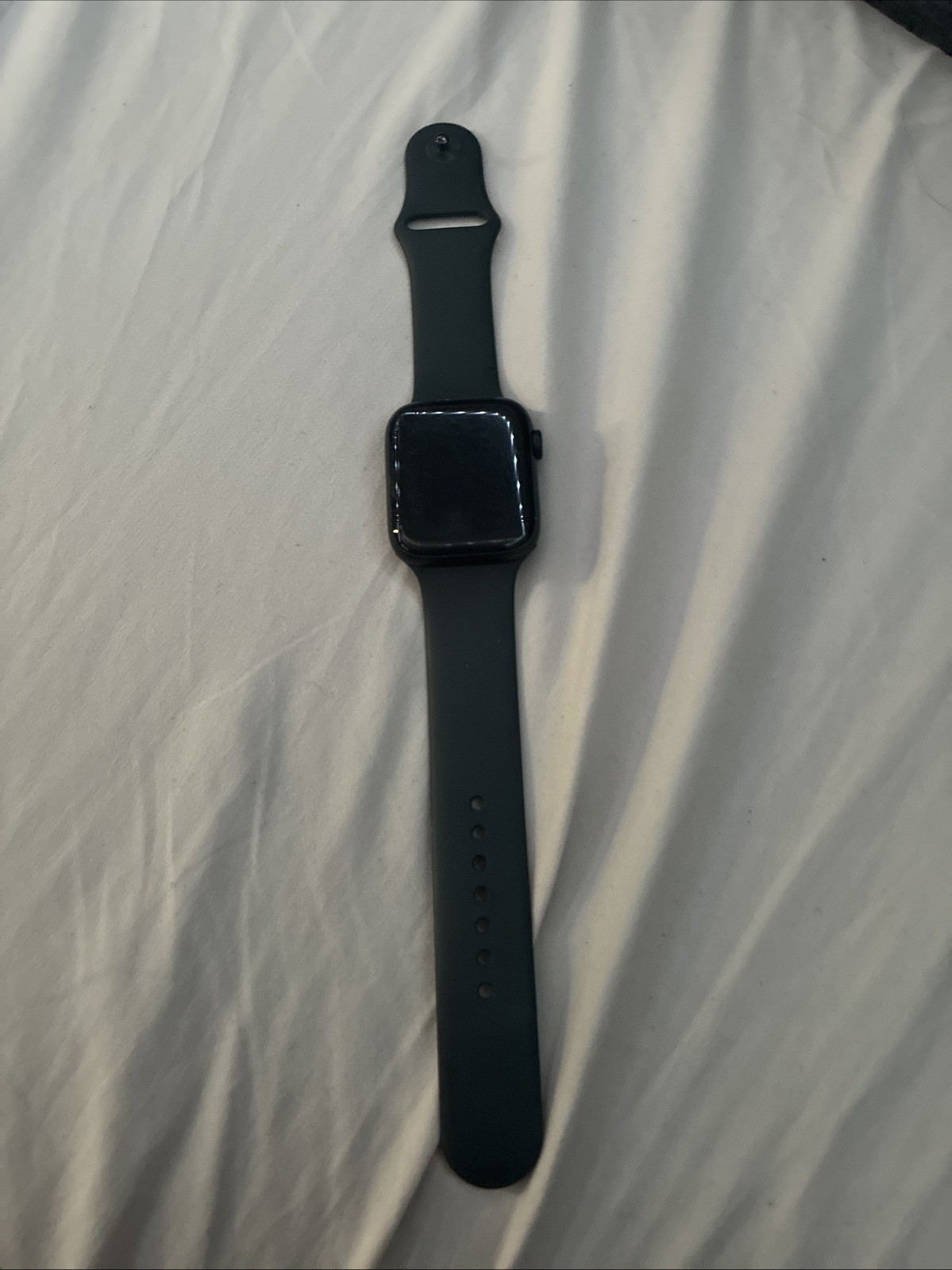 Apple Watch SE 2nd Gen 44mm GPS Midnight Aluminum Case Watch MNTG3LL/A