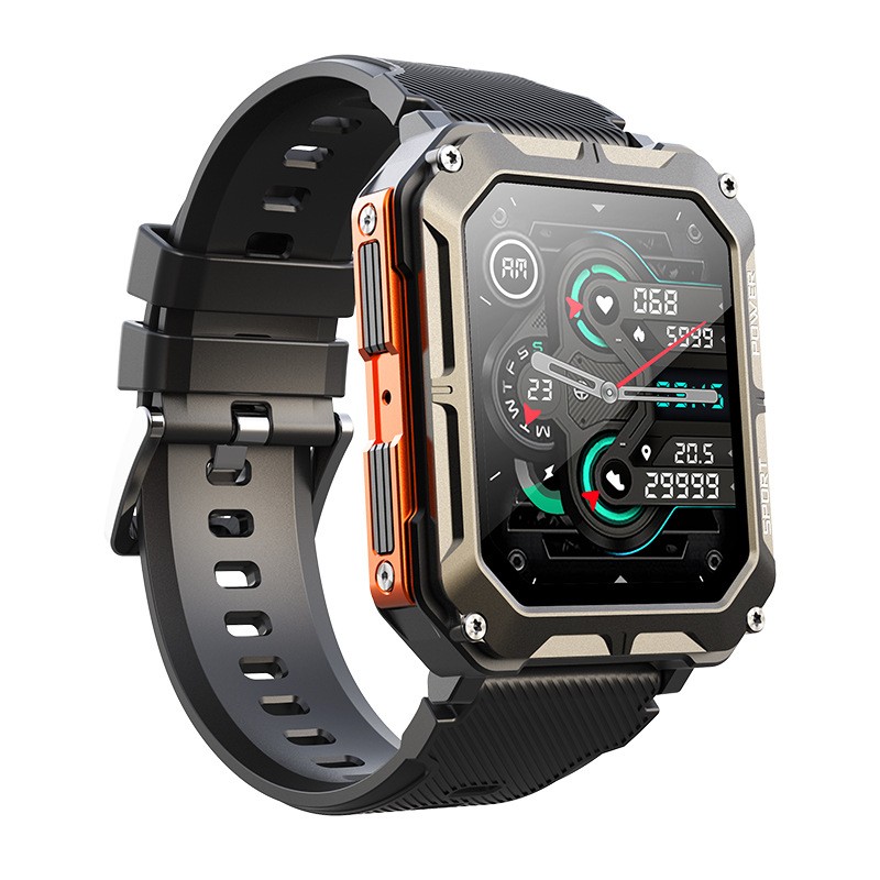 C20PRO Smart Watch, Heart Rate Sleep Monitor, Bluetooth Calling Fitness Tracker