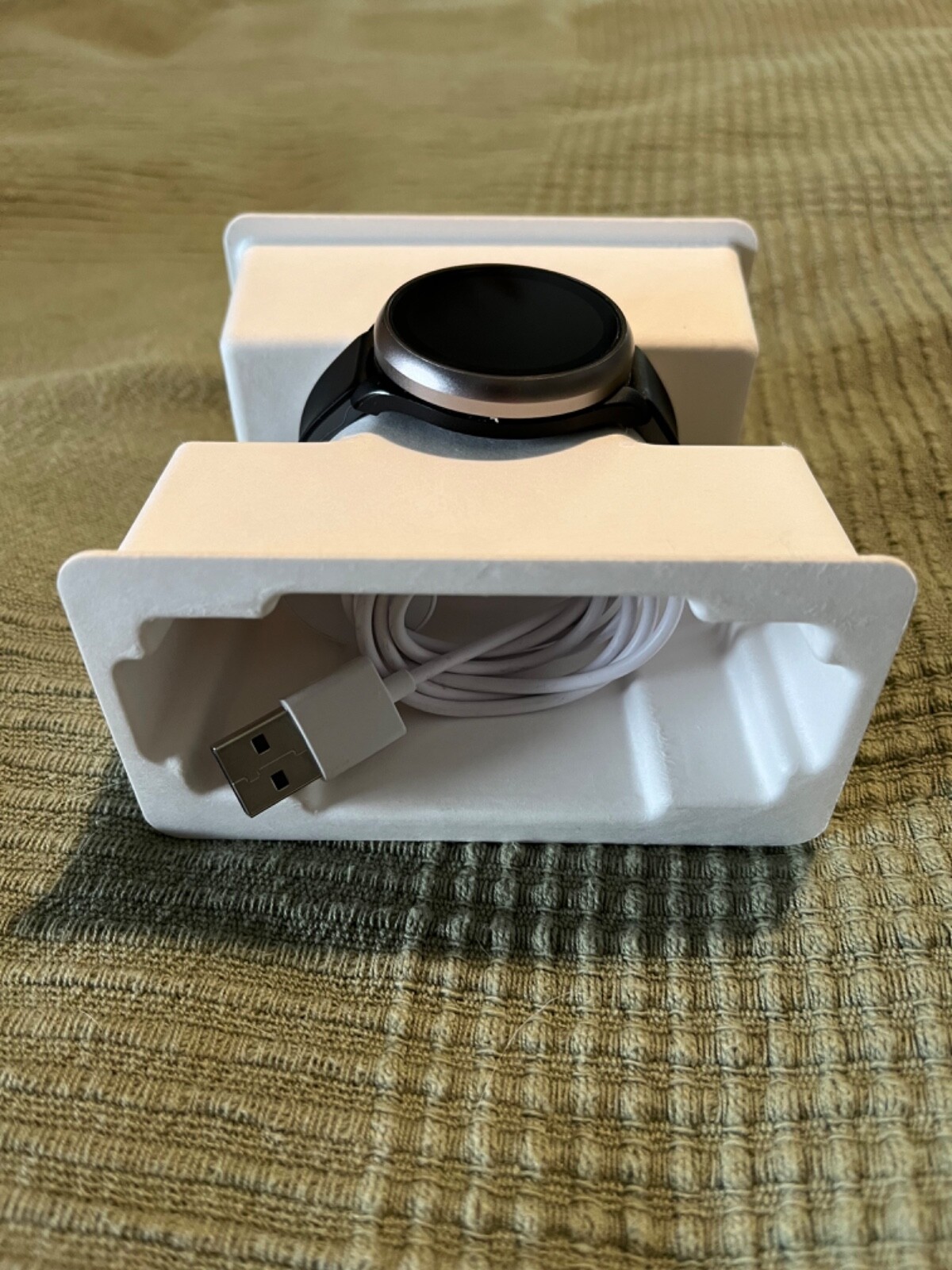Fossil Gen 5 4mm Black Silicone Black Smartwatch