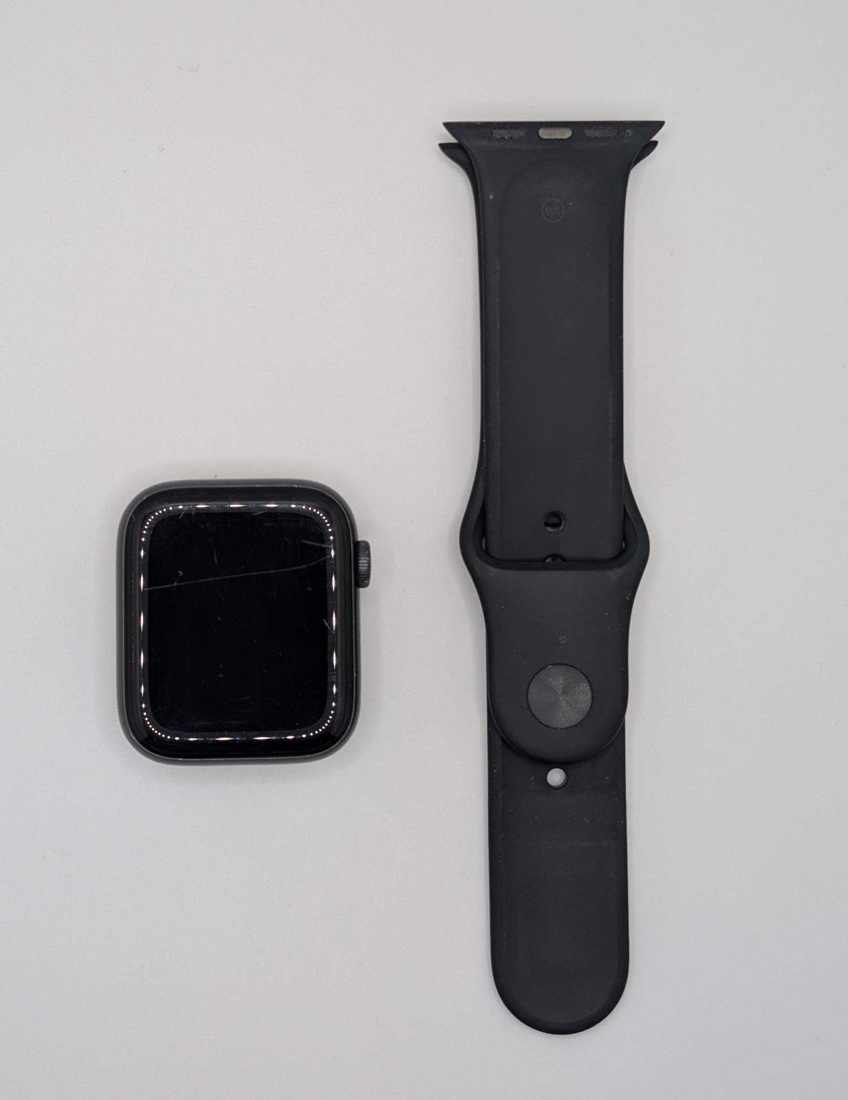 Apple Watch Series 6 44mm GPS Space Gray Aluminum/ Black Sport Bands. ~N0P~