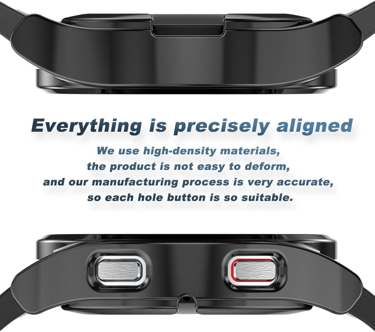 4-Pack Soft TPU Case for Samsung Galaxy Watch 5 44mm Full Around Face Cover