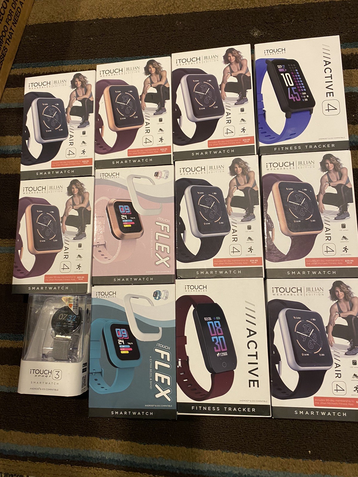 Lot Of 15 I touch Fitness Smart Watch