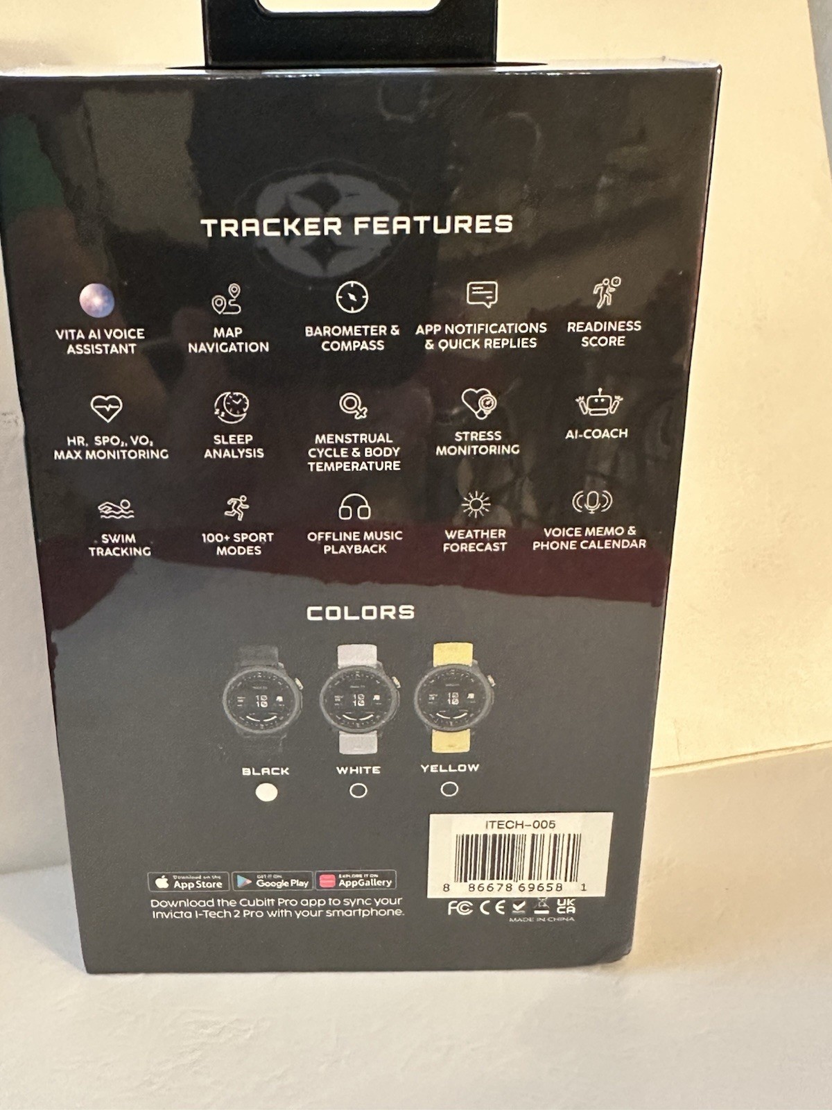 Invicta I-Tech 2 Pro Unisex Smartwatch( Model ITECH-005)