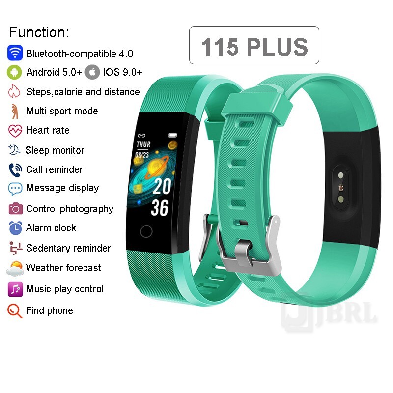 10pcs/lot dhl express free ship 115plus Smart Watch Blood Pressure Waterproof