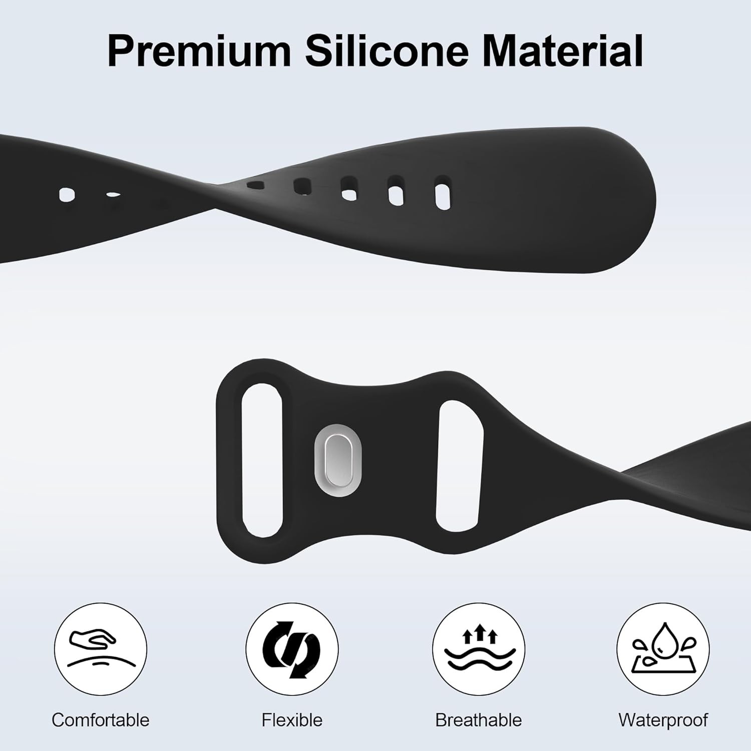 20 Pack Soft Silicone Strap Compatible with Samsung Galaxy Watch 7 40mm 44mm