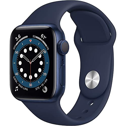 Apple Watch Series 6 44mm-GPS Aluminum Blue + Navy Sport Band – Imperfections
