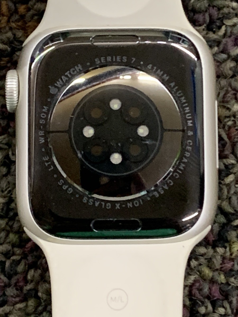 Apple A2475 Series 7 41mm GPS LTE Smart Watch READ PARTS (GAL153283)