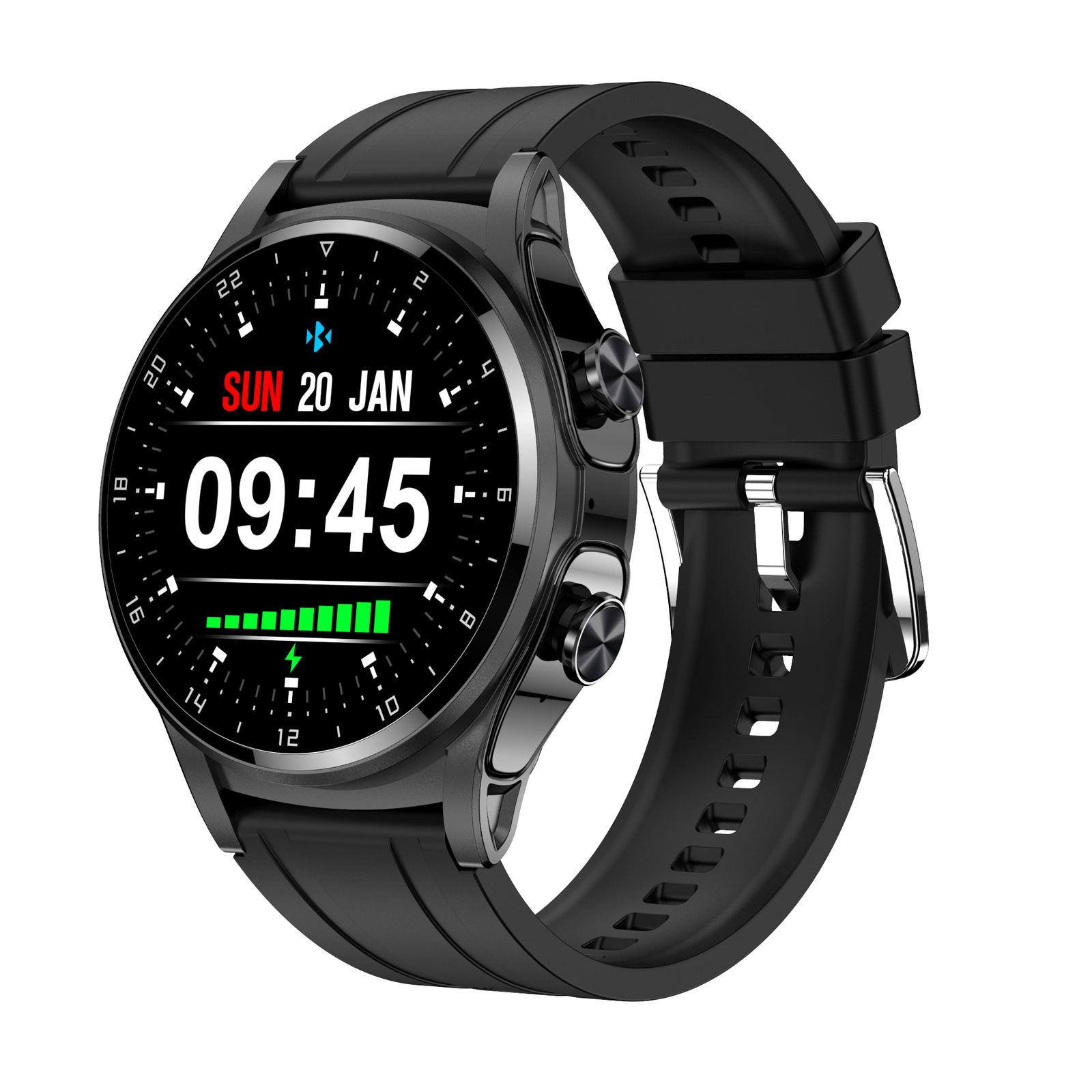 2 in 1 Smart Watch Headset Bluetooth Call Touchscreen Music Earbuds Smartwatch