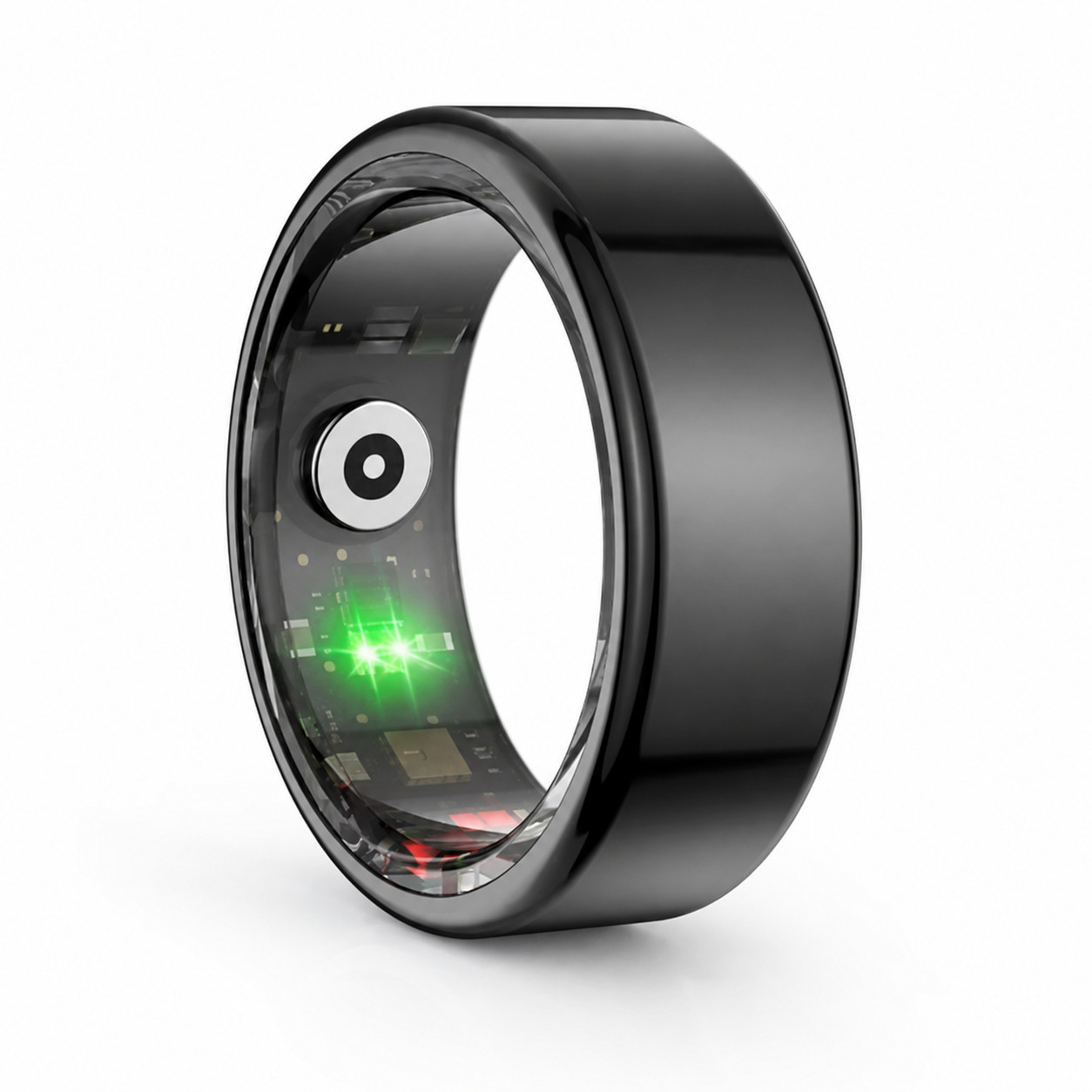 Smart Ring Fitness Tracker Heart Rate Blood Oxygen Sleep Monitor Waterproof iOS