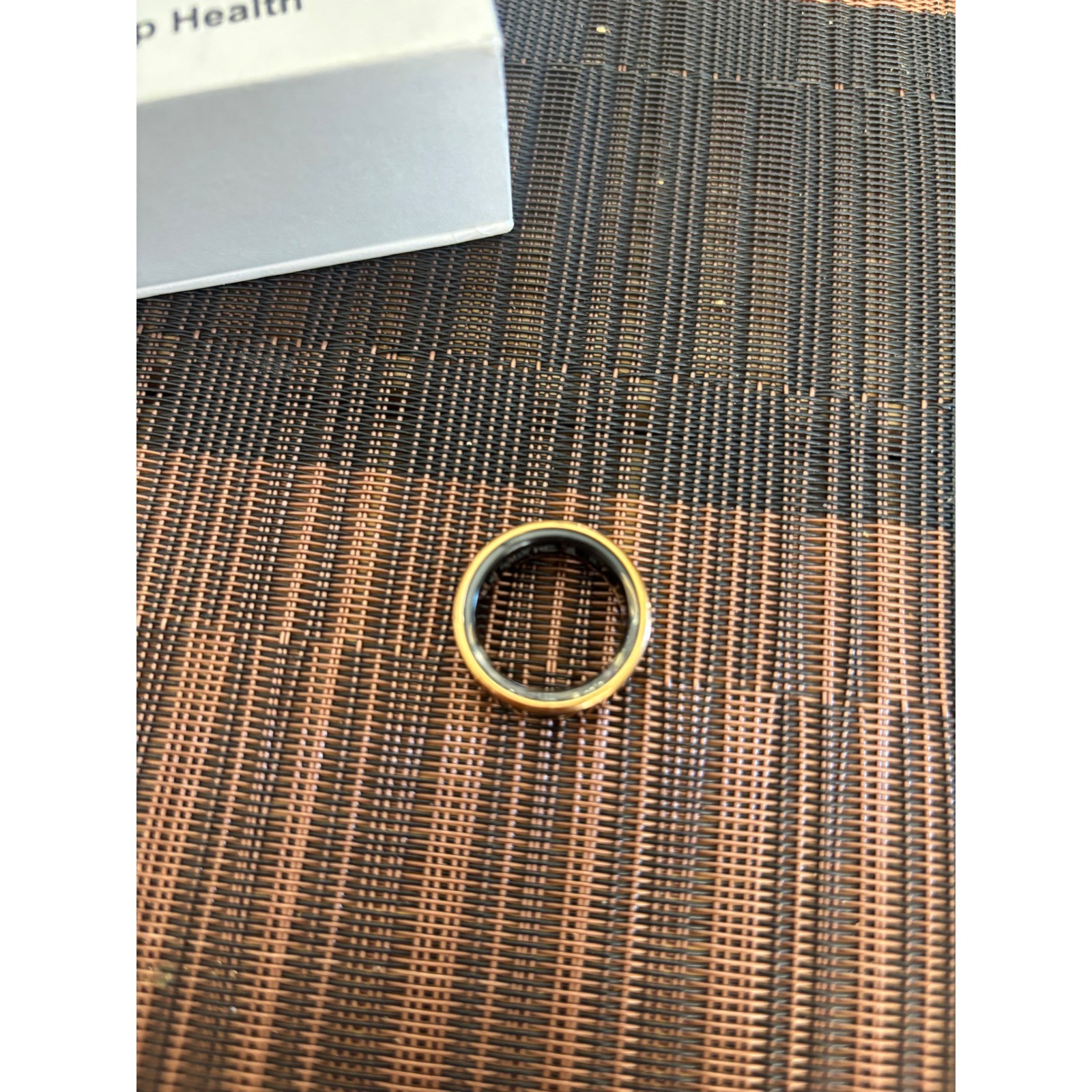 Generic Smart Health Tracker Ring Size 8 Rose Gold Heart Rate Sleep Monitor