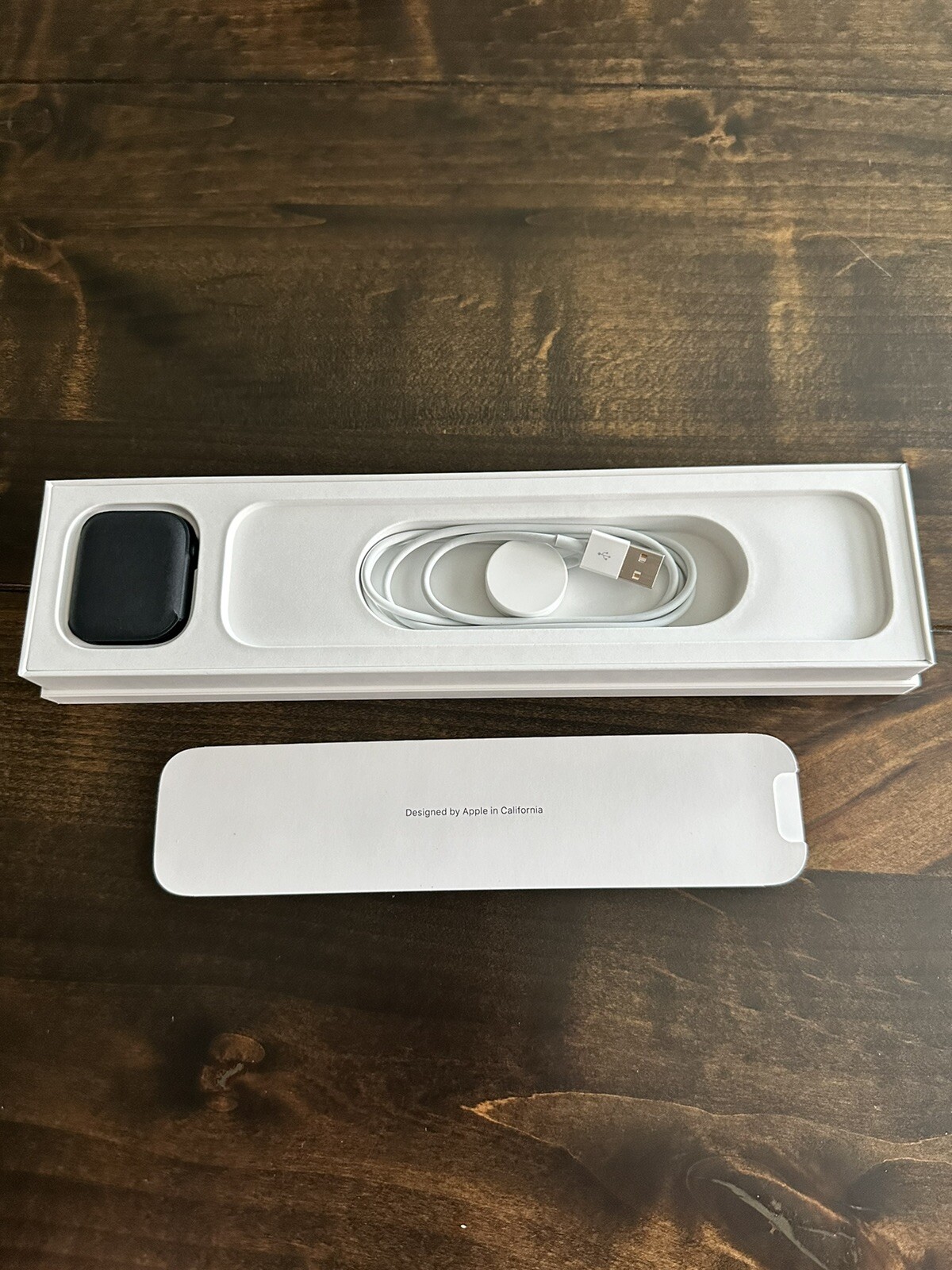 Apple Watch Series 7 45mm Aluminum Case with Sport Band – Midnight – Extra Band