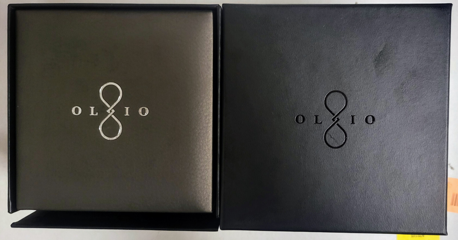*NEW & RARE* Olio Model One Smartwatch 24K Gold/Brown Alligator Band H1B-SKU-11