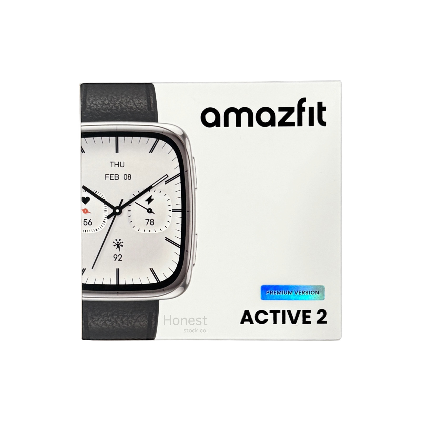 Amazfit Active 2 Premium Square Smartwatch A2440 GPS AMOLED NFC
