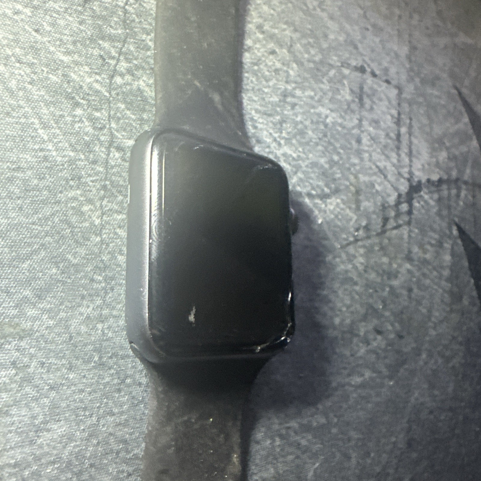 Apple Watch Series 2 42mm Aluminum Case Space Grey, Black/Gray TESTED WORKS