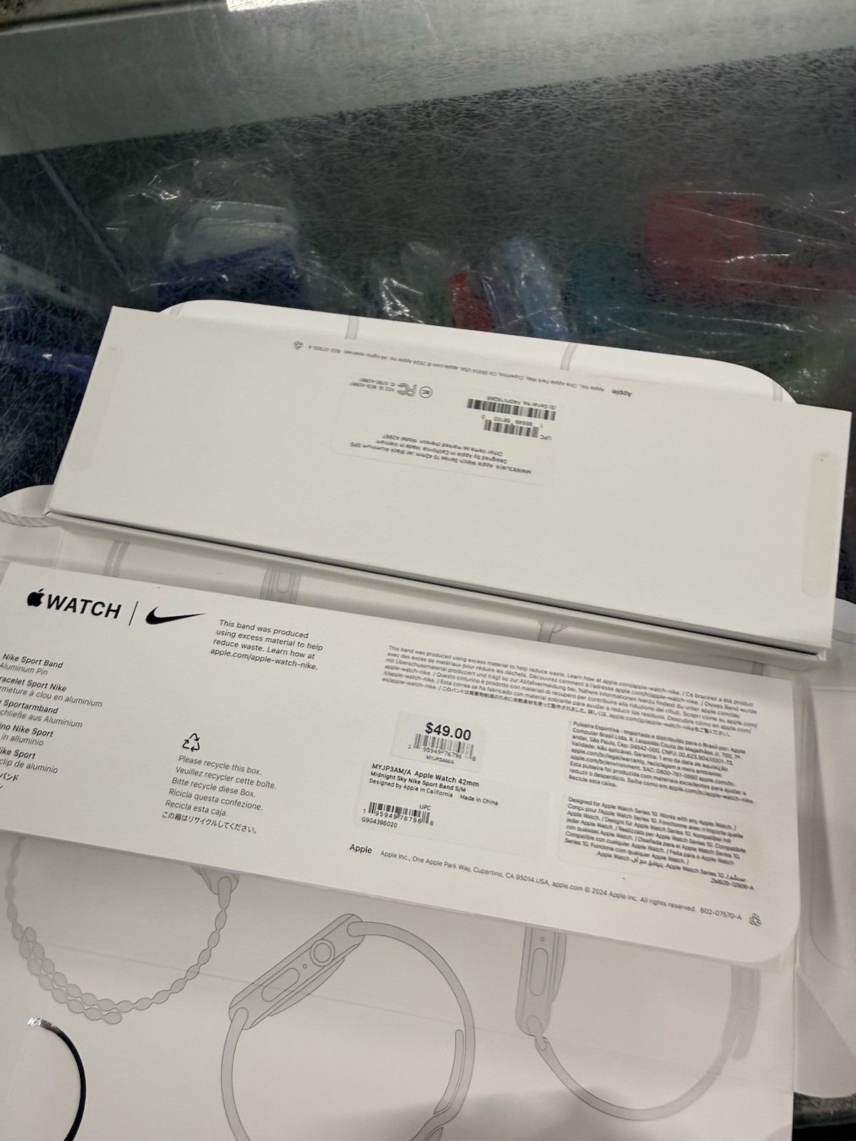 Apple Watch Series 10 GPS + Cellular 42MM & S/M Nike Sport Band