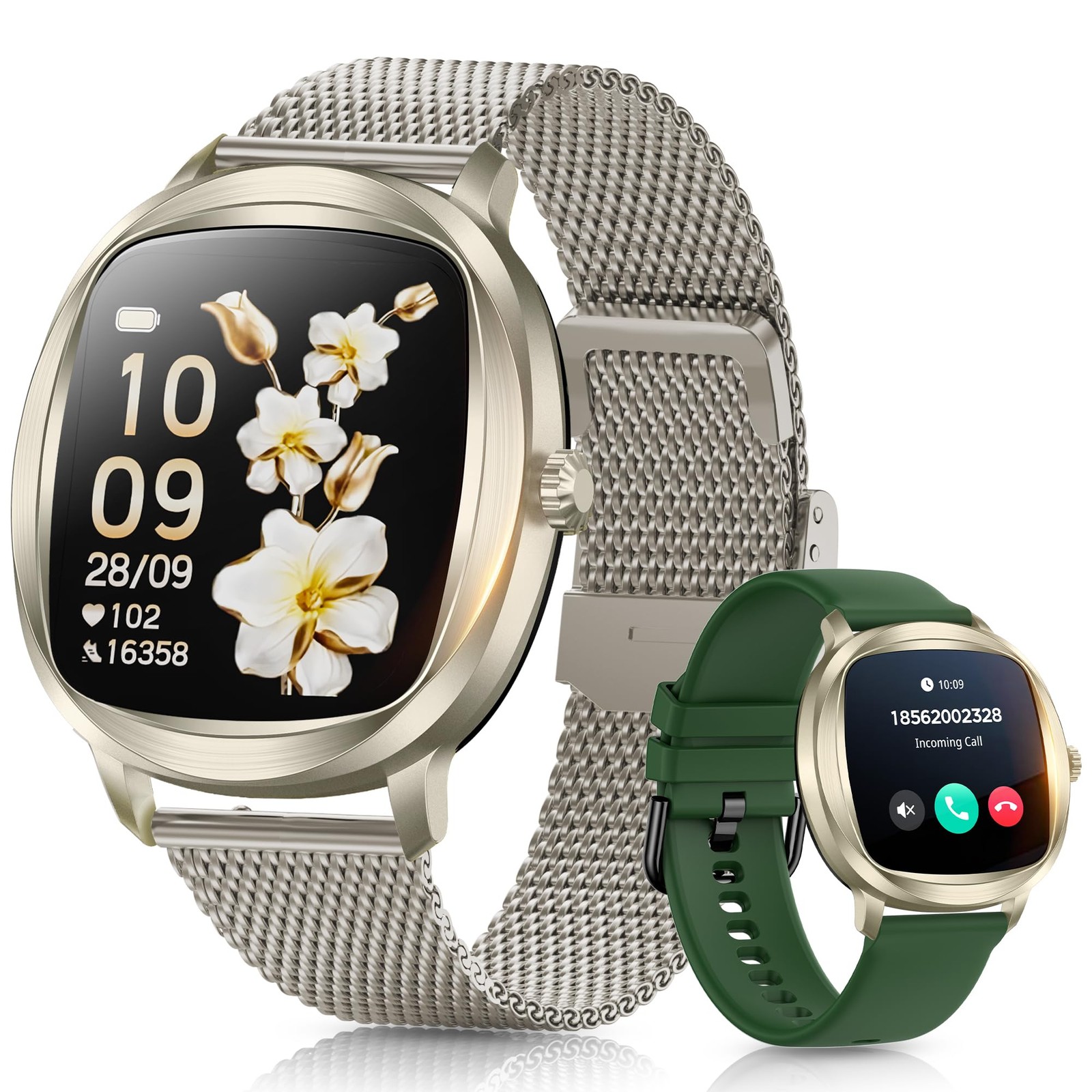 Watches for , 1.72″ for Android Phones with Heart Rate/Sleep Monitor, 100+ Sp…