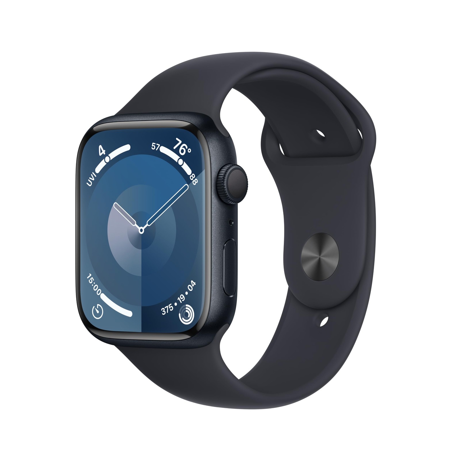 Apple Watch S9 GPS 45mm Midnight Aluminum Band S/M