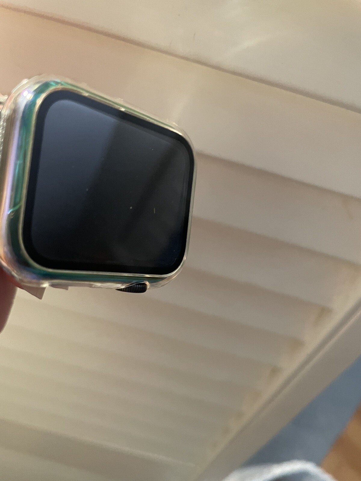 Apple Watch Series 5 44mm Space Gray Aluminum Case with Black Sport Band – S/M &