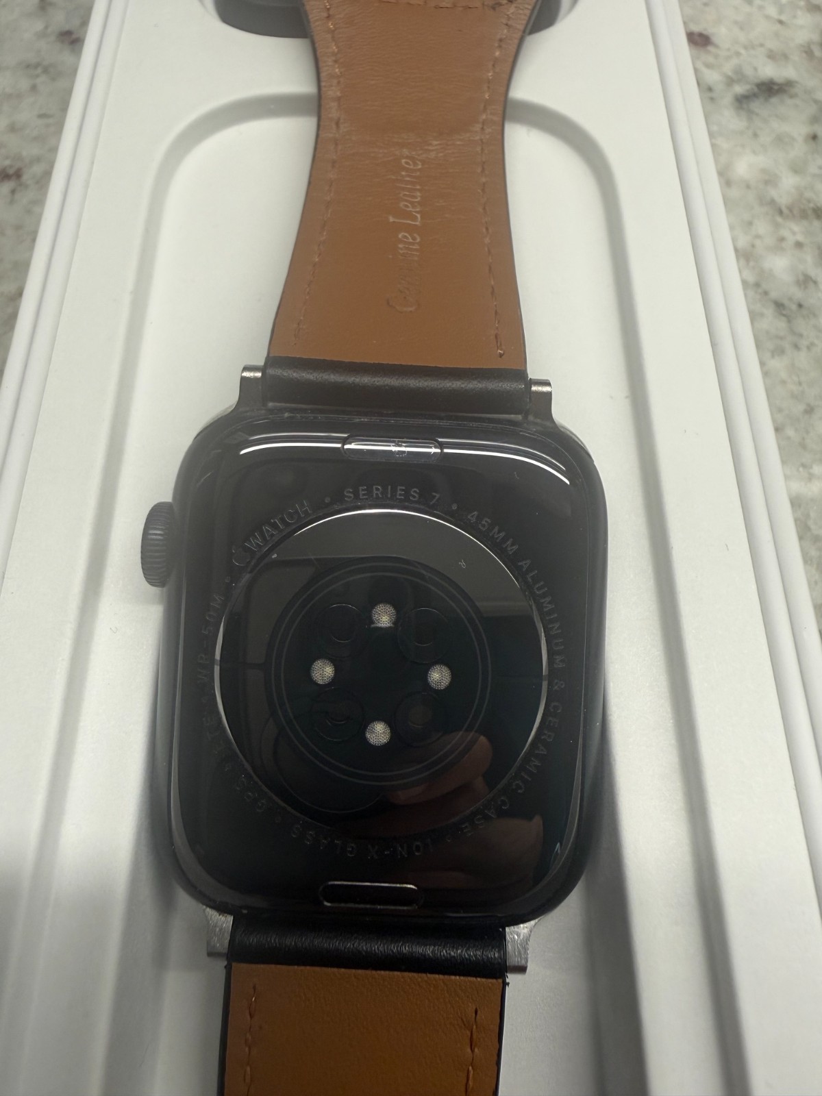 Apple Watch Series 7 GPS + Cellular / 45mm / MKN43LL / Aluminum / Midnight