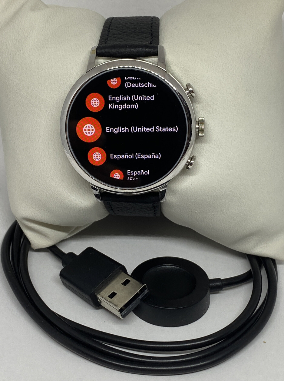 Fossil Gen 4 Authentic Digital Dial Smart Watch Custom Band FTW6014 DC79