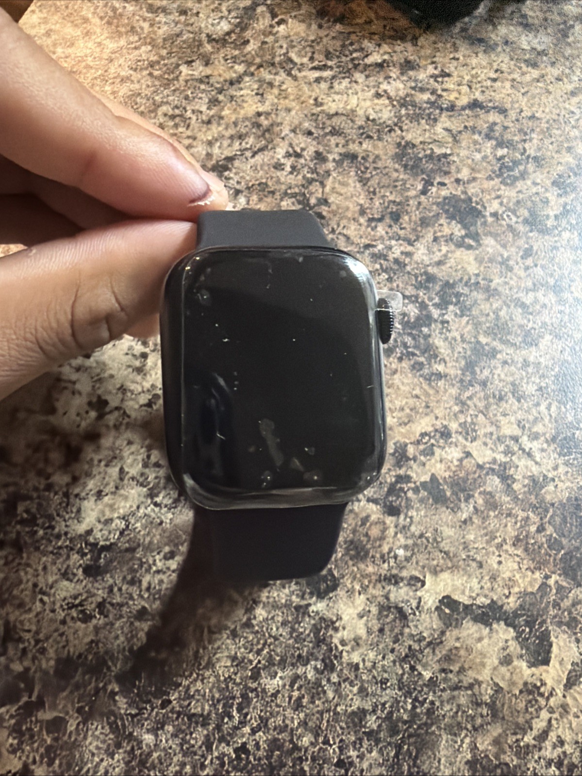 Apple Watch Series 9 41mm Midnight Aluminum GPS + Cellular LTE Black Sport Band