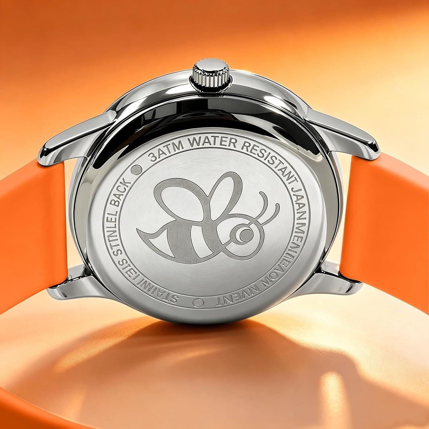 Colorful Waterproof Strap Compatible with Women’s Analog Watch