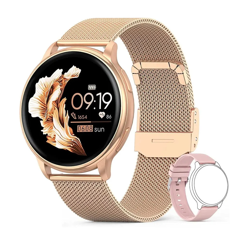 MEVADEN Bluetooth Call Smart Watch Custom Dial Fitness Tracker Heart Rate