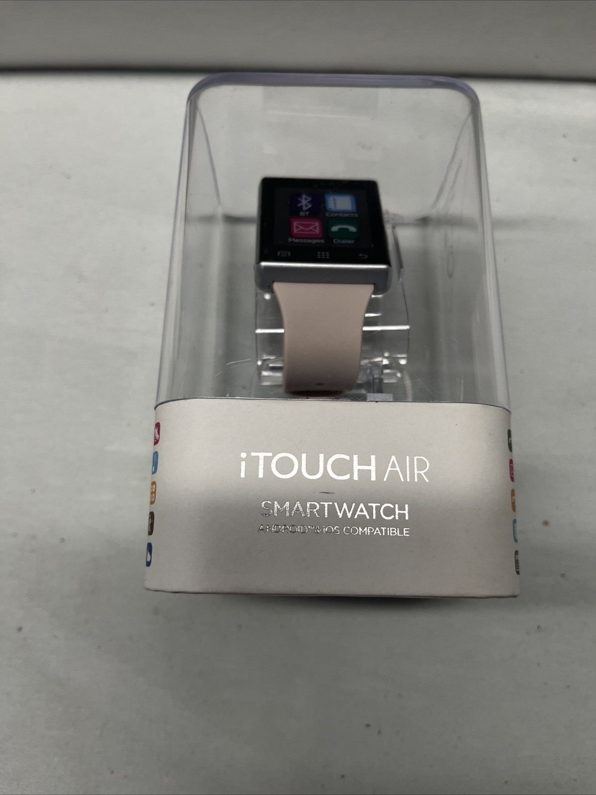 iTouch Air Smart Watch Android & IOS Compatible 20 Settings Fitness SEALED Pink
