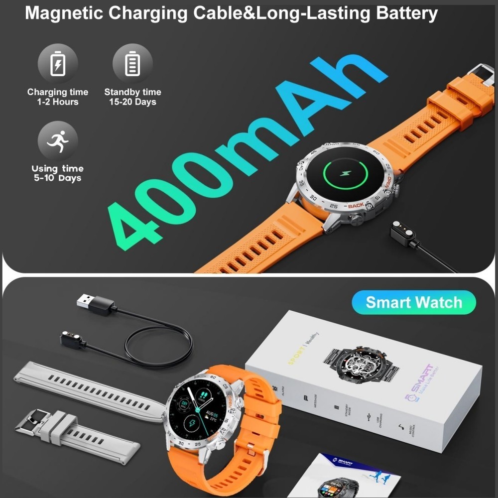 Smart Watch Men Women Heart Rate Blood Oxygen Fitness Tracker for Android IOS
