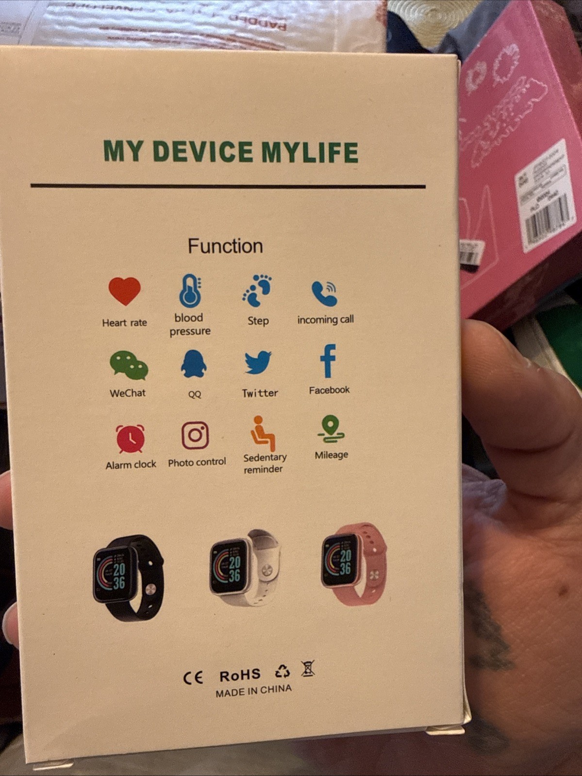 Smart Bracelet Health Stewart RoHS