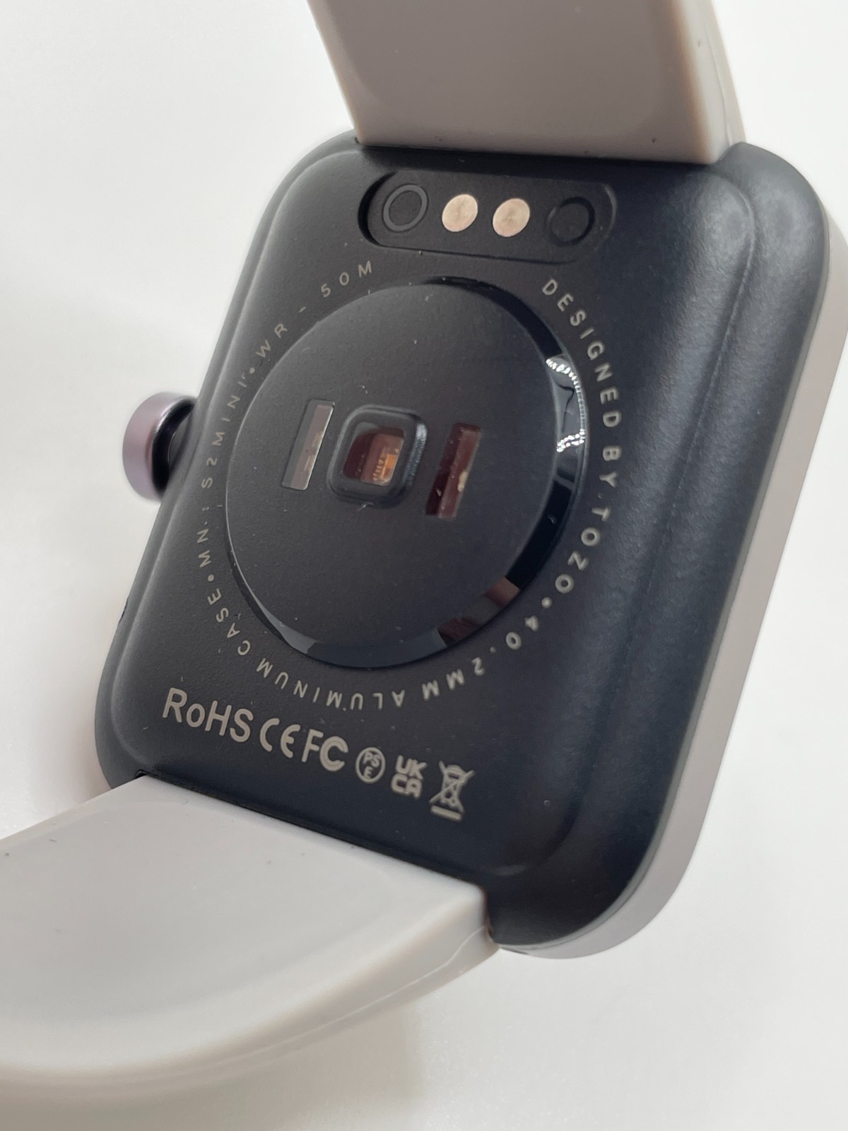 Tozo S2 Mini Gray Water Resistant Heart Rate Monitor Touchscreen Smartwatch
