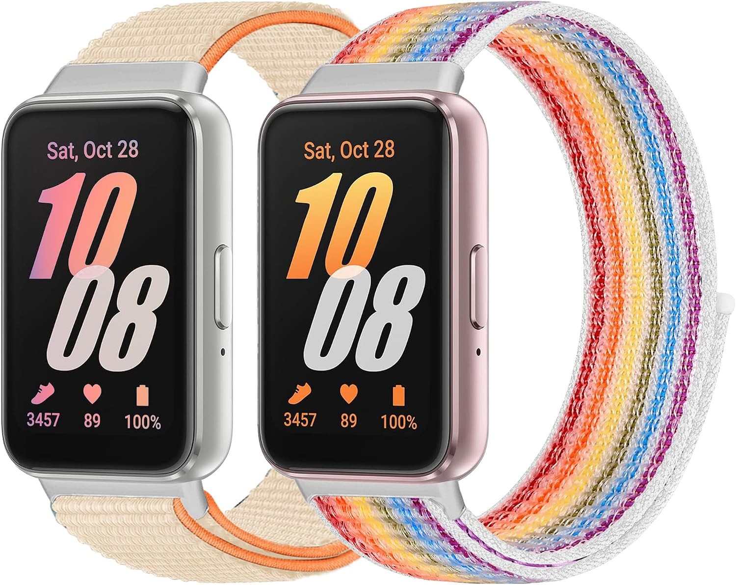 Nylon Strap Compatible with Samsung Galaxy Fit 3 SM-R390